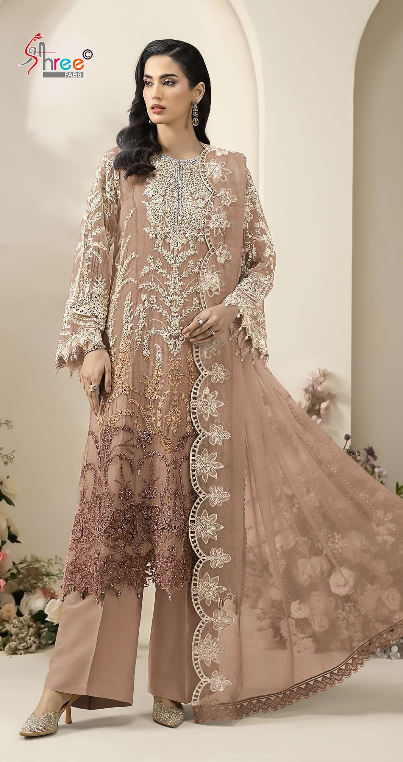 MARIA B CHIFFONS D NO. SF - 5652 BY SHREE FABS